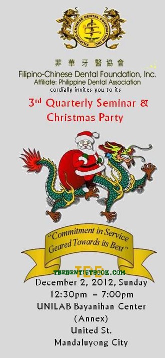 31st FCDFI 3rd Quarter Seminar & Christmas Party