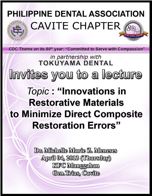 Cavite Dental Chapter Seminar
