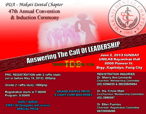 Makati Dental Chapter 47th Annual Convention & Induction Ceremony